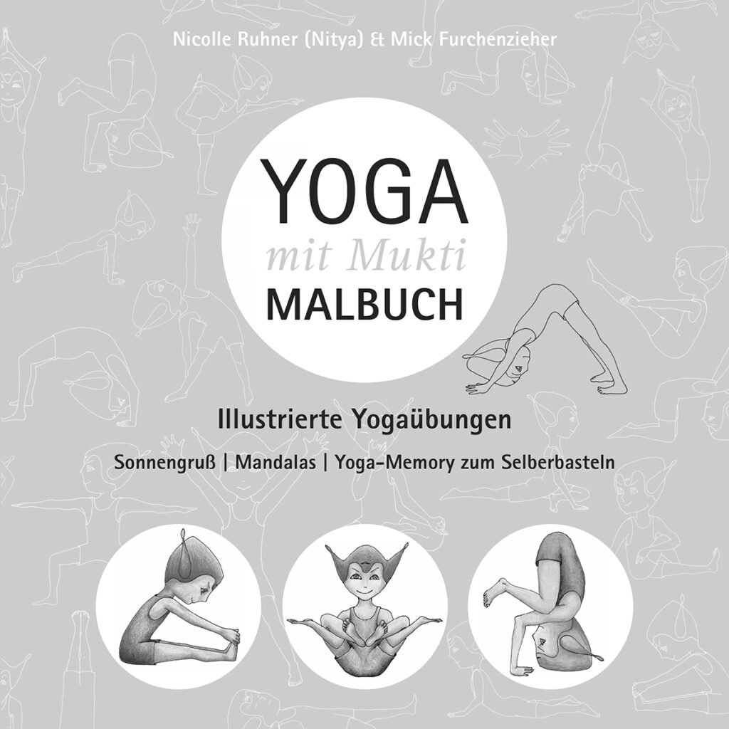 Malbuch Kinderyoga Yoga mit Mukti ebook Cover